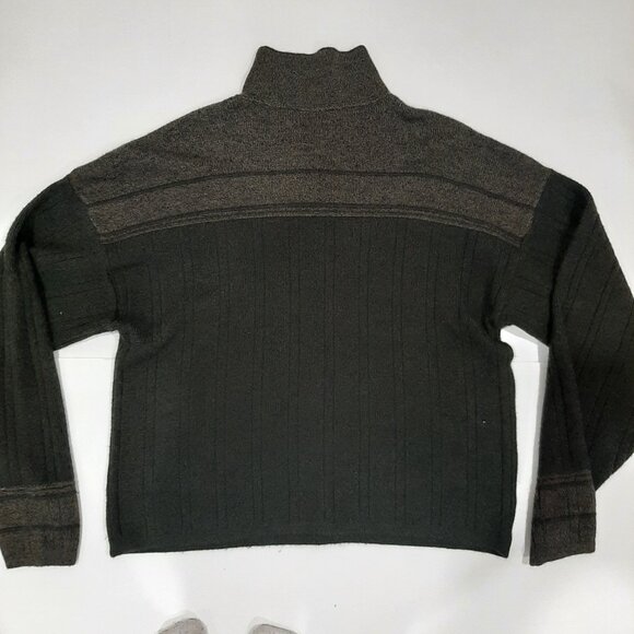 Minimalist Giasone Italian made polo oversized wool sweater - Picture 8 of 16